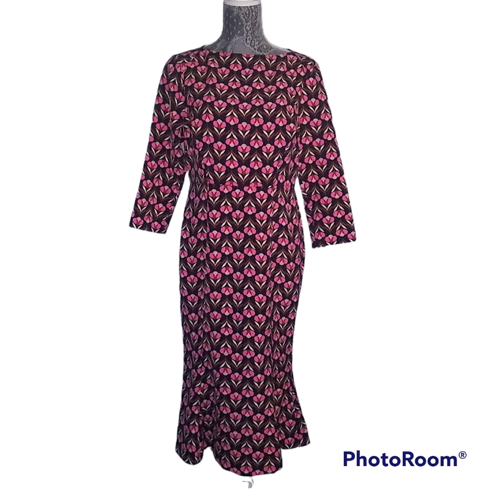 NWT Boden Violette Floral Sheath Dress, Size 8L